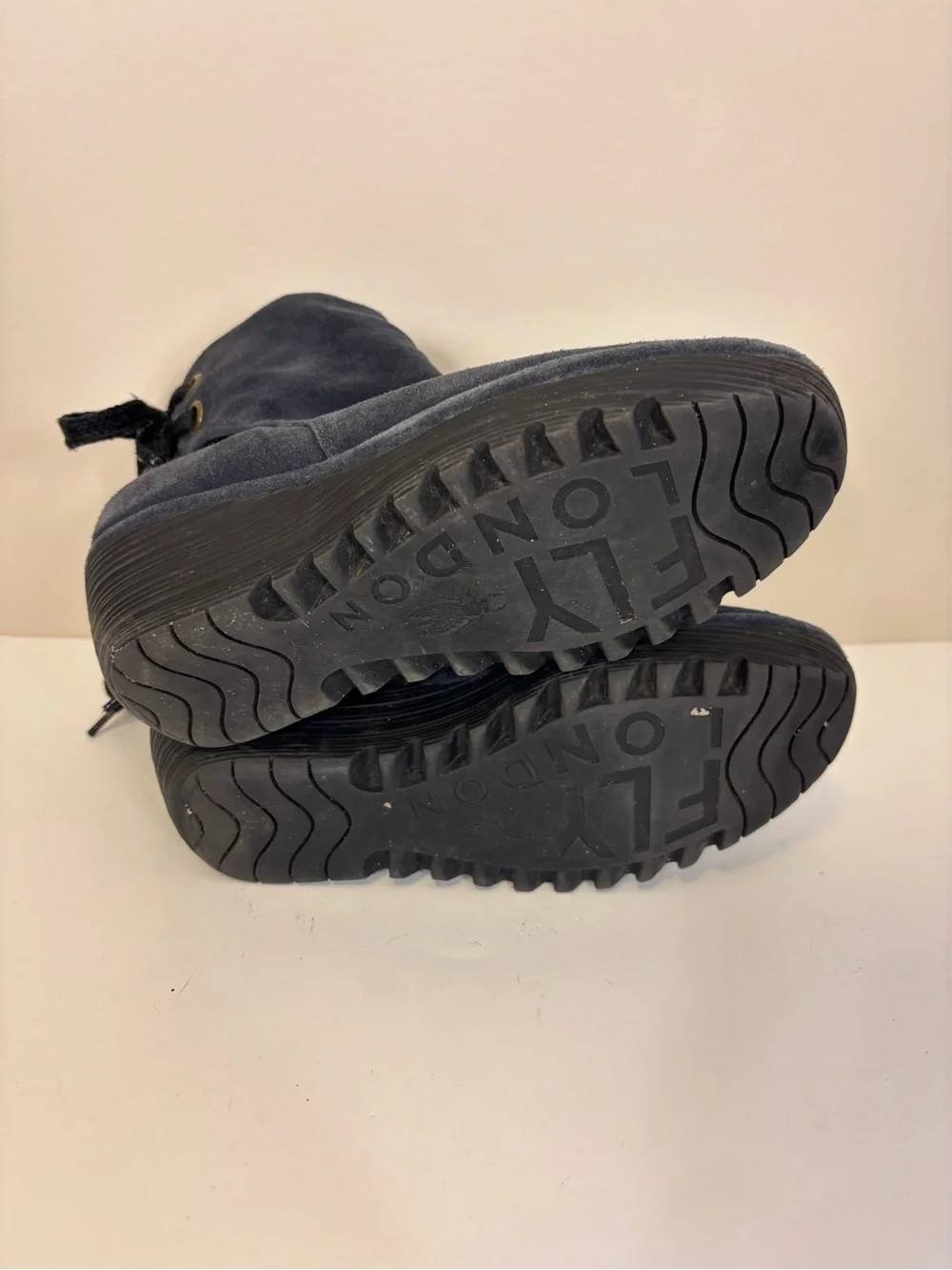 Fly London Wedge Ankle Bootie in Dark Gray - Women’s 39 = 8-8.5